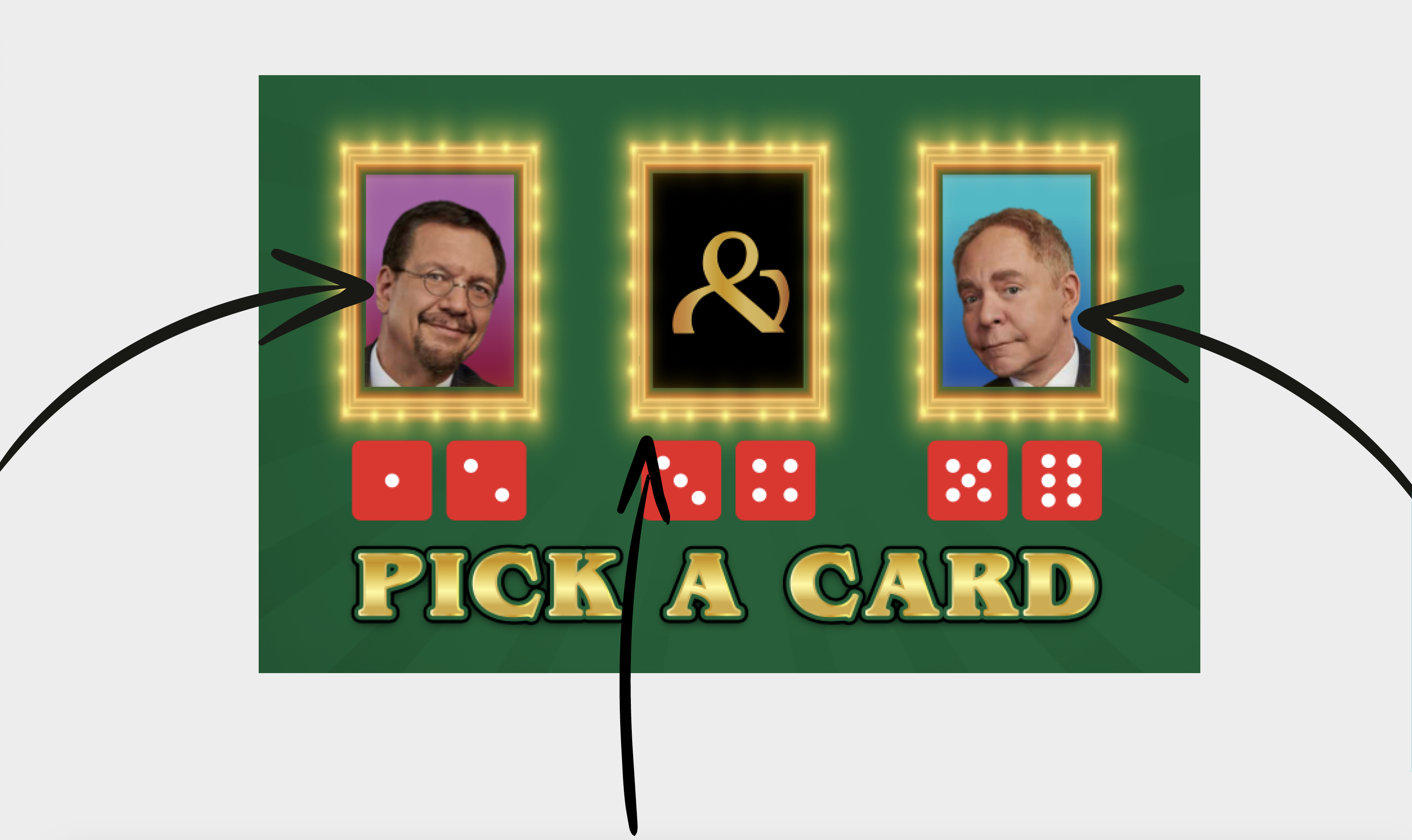 Penn & Teller Casino Monte - Dice Roll